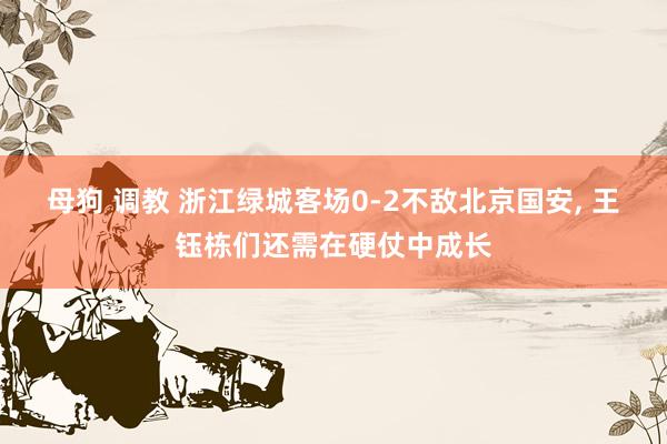 母狗 调教 浙江绿城客场0-2不敌北京国安, 王钰栋们还需在